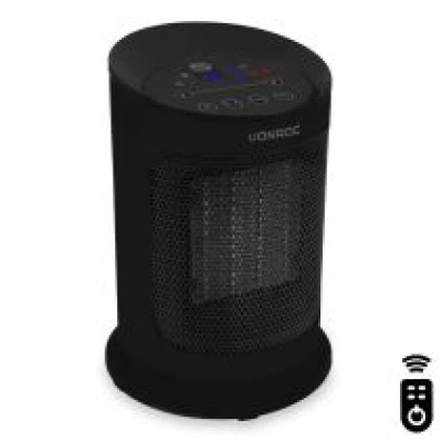Termowentylator elektryczny - 1200W/1800W - ceramiczny | funkcja obrotowa