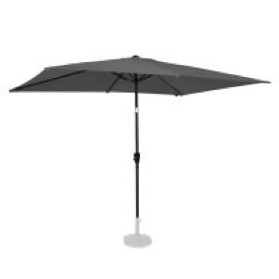 Parasol Rapallo 200x300cm - Prostokątny parasol uchylny | Szary