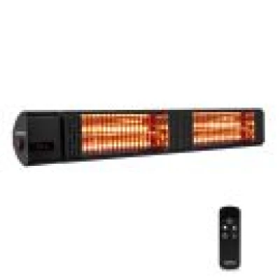 Heater Volsini 3000W – Incl. remote control and LCD screen| Black