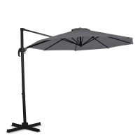 Parasol Bardolino 300cm - Parasol wspornikowy | Szary