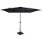Parasol Rosolina 280x280cm Czarny – Parasol premium | W zestawie podstawa parasola