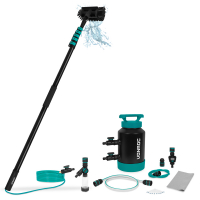 Hybrid Telescopic Wash Brush 7,50m and Water Softener | Complete Set 