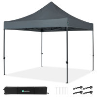 Easy-Up Party Tent - 3x3 m | Grey