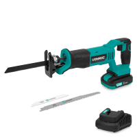 Cordless Reciprocating Saw 20V | Incl. 3 Saw blades - Incl. 2.0Ah battery and charger