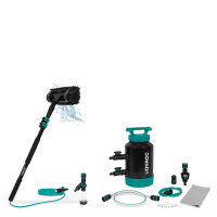 Telescopic Wash Brush 1,80m and Water Softener| Complete Set