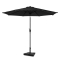 Parasol Ogrodowy Recanati Ø300 cm – Premium | Antracyt | Betonowa podstawa 20 kg