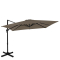 Parasol Wspornikowy Pisogne 300x300cm – Jakość Pemium - Taupe | VONROC