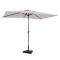Parasol Ogrodowy Rapallo 200x300cm – Premium - Beżowy | Podstawa betonowa 20 kg i pokrowiec
