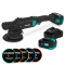 PRO Dual Action Polerka 20 V – Ø 150 mm | Aku 2 x 4.0 Ah, ładowarka i 5 podkładek polerskich